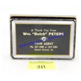 Deck of DX Butch Peters Playing Card