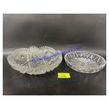 Pair of Crystal Dishes