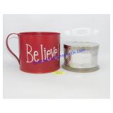 4 Wick Candle and Decorative Mug