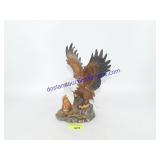 Eagle with Chick 8"