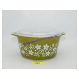 Vintage 1 Qt Pyrex Dish with Lid