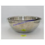 Lot of (3) Stainless Steel Bowls