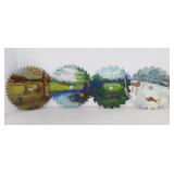 Four Seasons Painted Saw Blades 7"