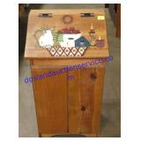 Wooden Trash Box 32x13x18