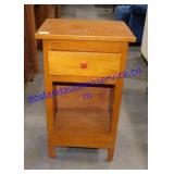 Wooden Side Table 27x16x13