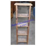 Narrow Wooden Shelf Table 30x10x6