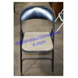 Lot of (8) Metal Folding Chairs