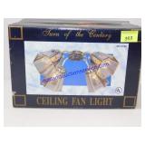 Ceiling Fan Light (Brand New)