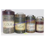 Metal Canister Set