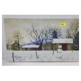 First Snow by Billy Jacobs 20x12