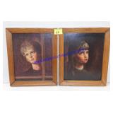 Pair of Children Pictures 10x12