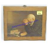 Man Giving Thanks Picture 12x10