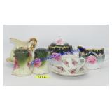 Sugar and Cream Set, Pitcher and Salt/Pepper
