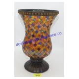 Mosiac Candle Holder 12"
