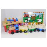 Lot of (3) Melissa and Doug Toys