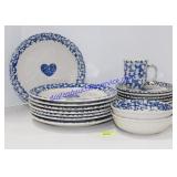 Polk Craft "Hearts" Dishes