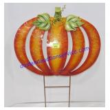 Pumpkin Yard Stake 27"