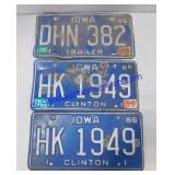 Lot of (3) 1980
