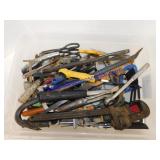 Tote of Misc. Tools