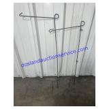 Pair of Garden Flag Stakes