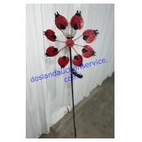 Solar Powered Ladybug Spinner (40")
