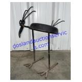Decorative Cast Iron Bird (21")