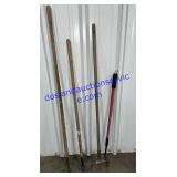 Lot of (4) Garden Tools