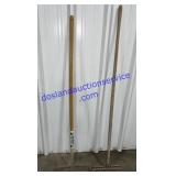 Pair of Metal Rakes