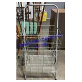 Metal Cart on Wheels (34")