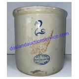 2 Gallon Red Wing Crock