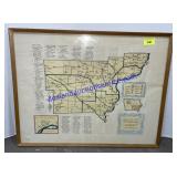 Vintage Diocese of Davenport Print (23 x 18)