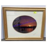 Sunset Over Burlington (23 x 20)