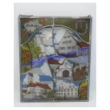 Stadbergen Stained Glass Art Piece (14 x 12)