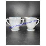 American Sweetheart Depression Glass Sugar &