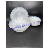 American Sweetheart Depression Glass 
Lot of (2)