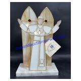 The Tiffany Stained Glass Pope (12")