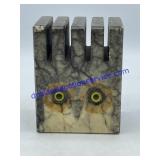 Stone Owl Letter Holder