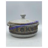Crozier Pottery Pot & Lid