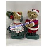 Pair of Musical Christmas Bears