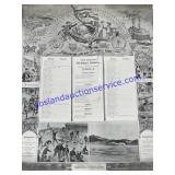 1898 Spanish American War Poster (23 x