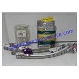 Faucet Connectors, Pipe Valve, Pipe Nipples,