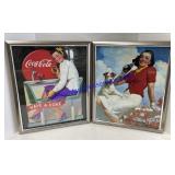 Pair of Coca-Cola Pictures (22 x 18)