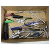 Flat of Misc. Tools