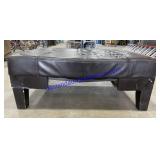Pleather Ottoman (40 x 30 x 16)