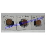 Lot of (3) 2000