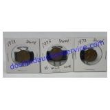 Lot of (3) 1970
