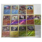 Lot of (13) Copyright 2017 Holographic Pokémon
