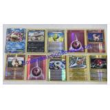 Lot of (10) Copyright 2016 Holographic Pokémon