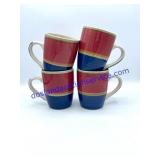 Lot of (4) Norfolk Coffee Mugs