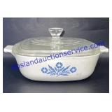 Vintage Corning Ware 1Qt. Dish & Lid